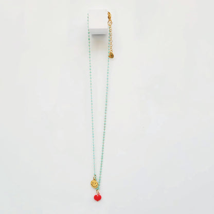Necklace happy heart